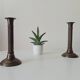 Pair of antique neoclassical candlesticks