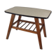 Table basse en formica et pieds compas 1960