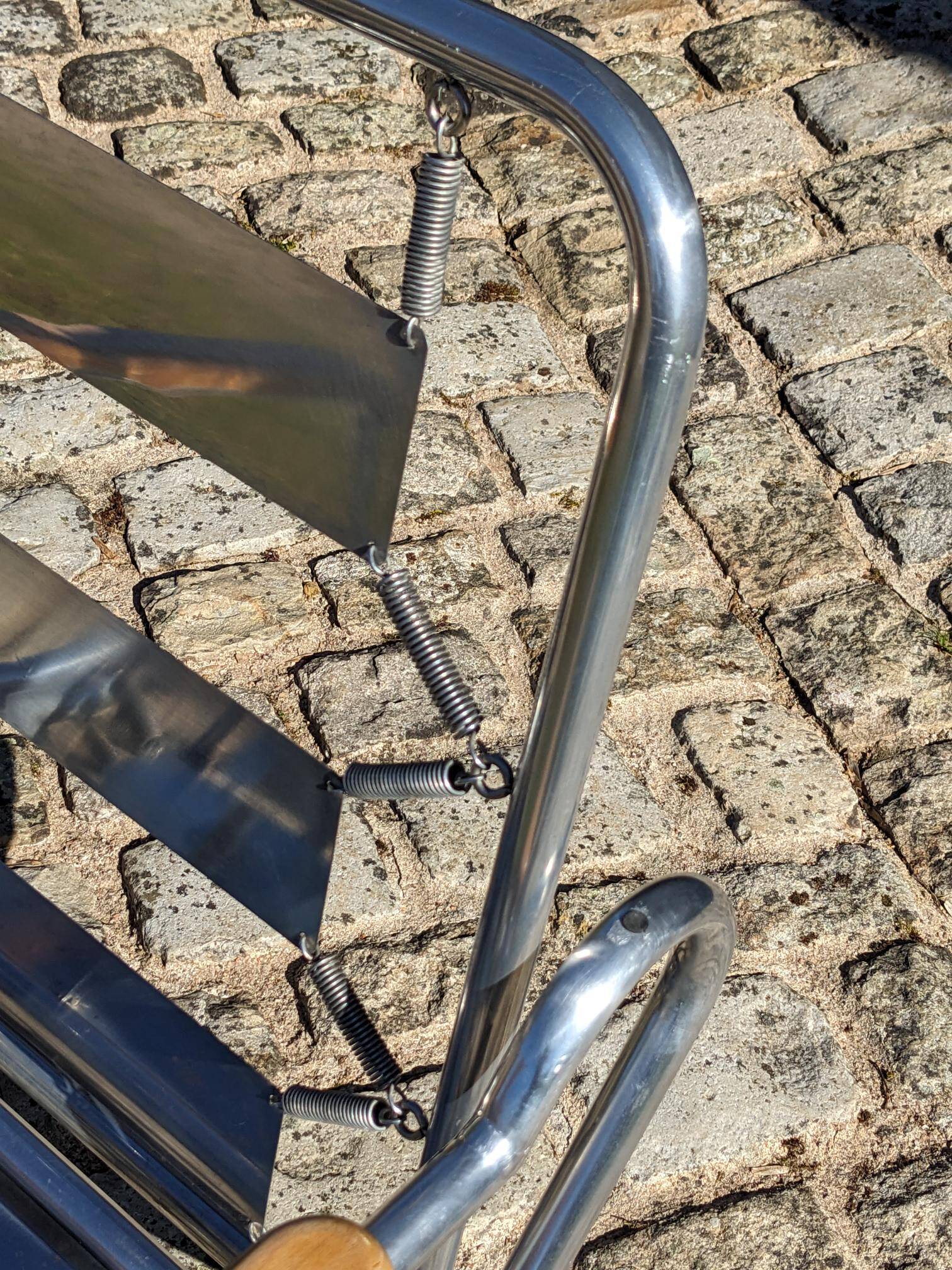 Modernist armchair by F. CARUELLE