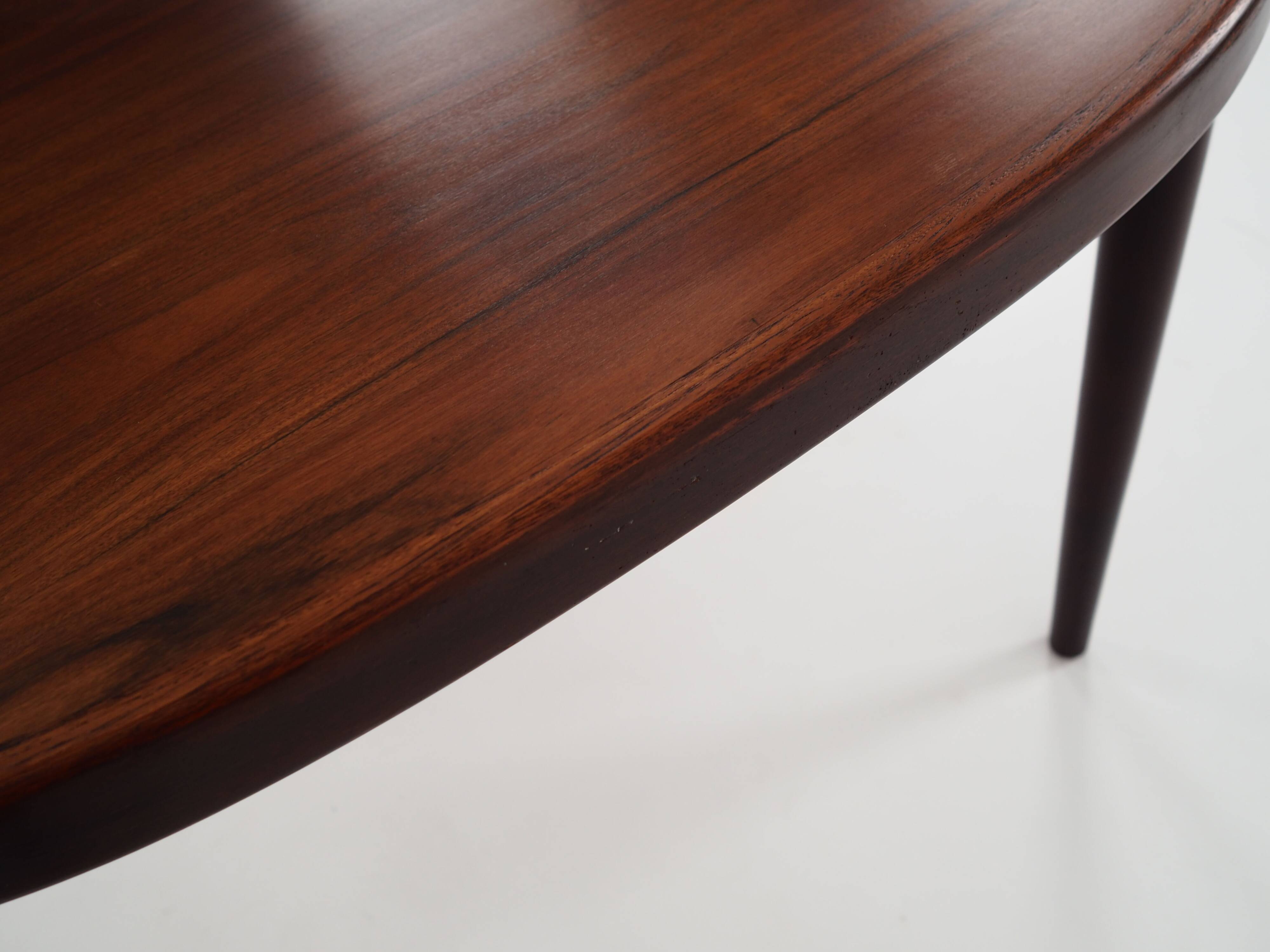 Rosewood table, Danish design, 1960s, production: Denmark