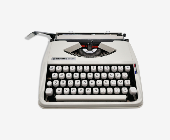 Revised white typewriter new Hermes baby ribbon | Selency