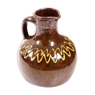 Enameled pitcher