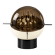 Space Age sculptural globe-shaped table lamp by Gaetano Missaglia, Italy, 1970s