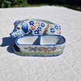 Antique 19th Century Pig-Shaped Salt and Pepper Shaker