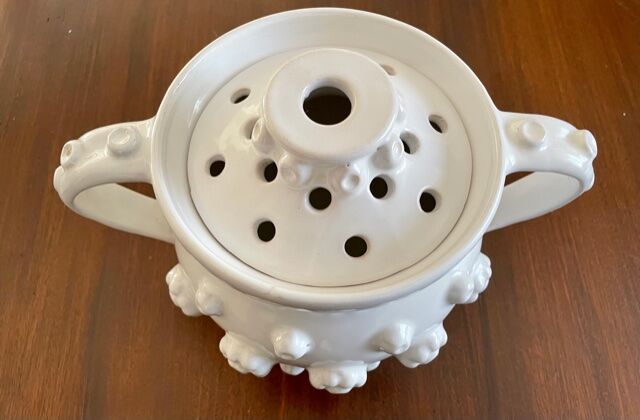 Vase Malicorne Pique flowers