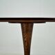 1969s Beech Round Dining Table, Czechoslovakia