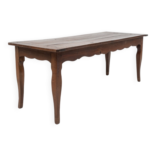 Table en chêne français antique, 1780