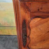 Large Louis XV style jam maker in cherry wood
