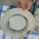 New Duralex dish set, 14 pieces with labels.