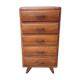 Commode à tiroirs pieds compas