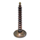 XL turned wooden lamp base H.47 cm 1950s design