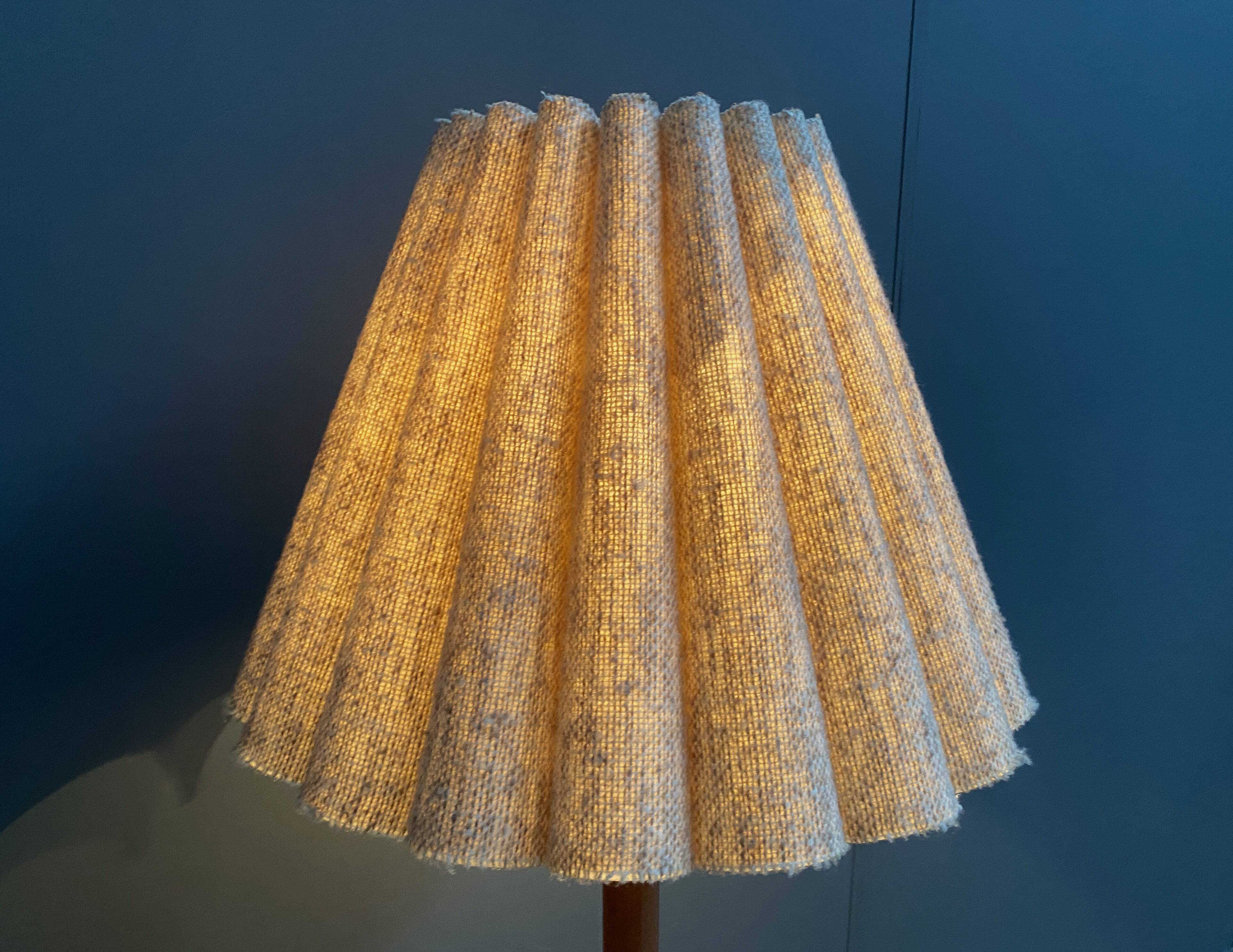 Lampe de sol Domus Teck 1960, avec étiquette d'origine !