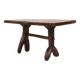Rustic Spanish dining table, handmade in oak, 16th century