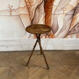Wooden pedestal or saddle