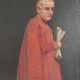 "The Cardinal", oil on canvas by Nicolo Barbino, 19th century.