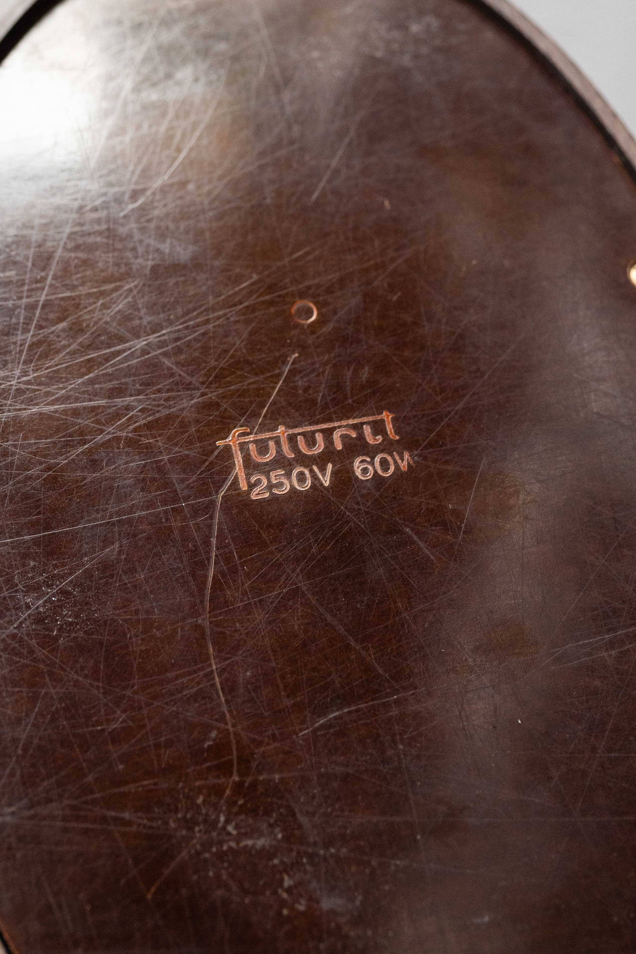 Art Deco Bakelite Desk Lamp Futurit 202 By Eric Kirkham Cole for Gummon Bratislava, Slovakia, 1930s