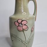 Scheurich Keramik cove vase, West Germany, flower decoration, 26 cm