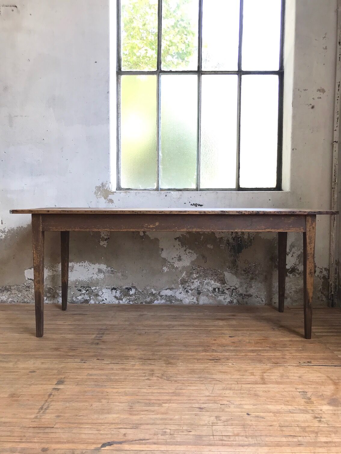Vintage farm table