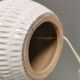 Older ceramic table lamp with beautiful details.