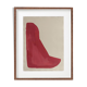 Hand painted abstract wall art 01: Mrs Pigeon