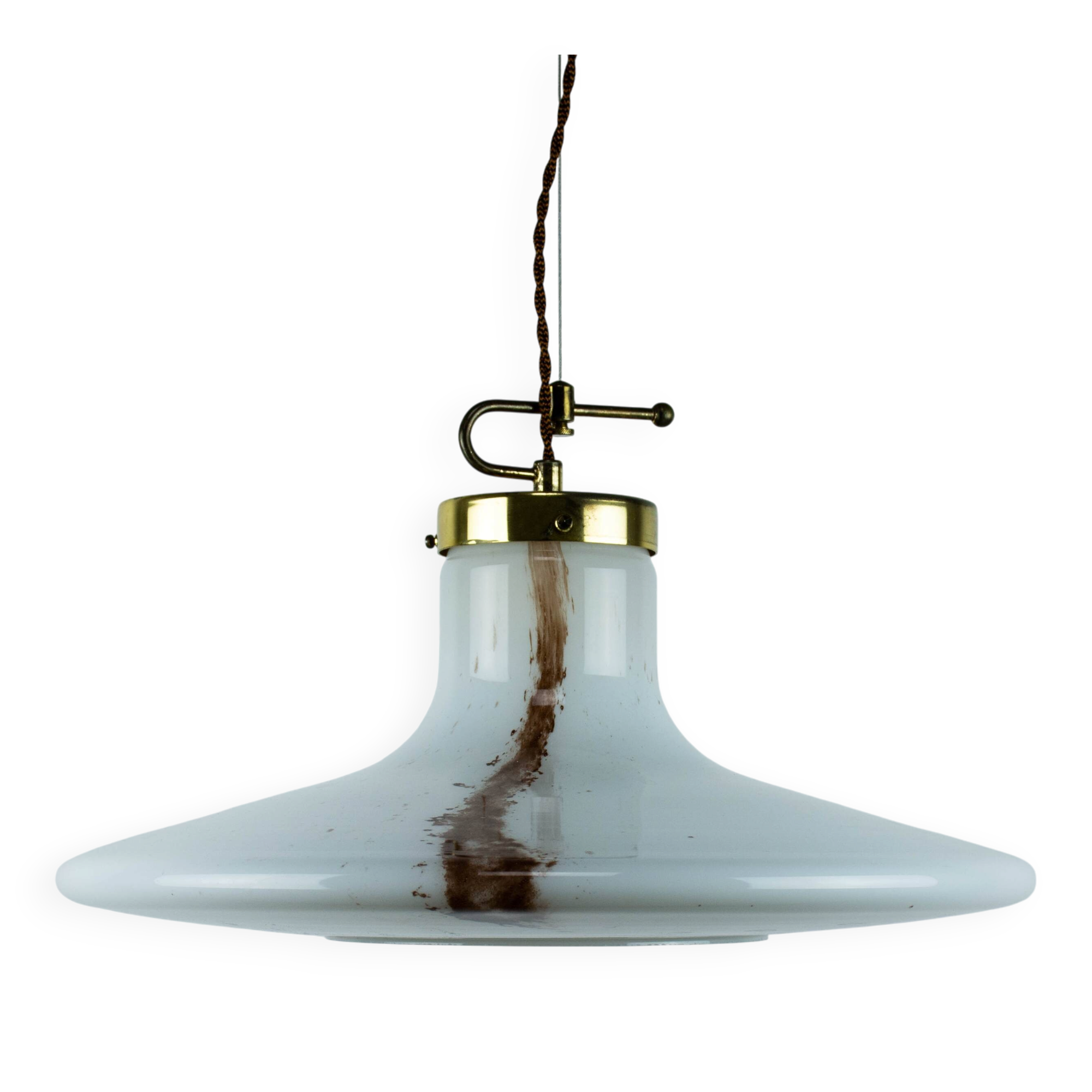 Space age Peill & Putzler like Glass Pendant