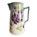 Antique Hamage earthenware pitcher, early 20th century