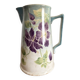 Antique Hamage earthenware pitcher, early 20th century