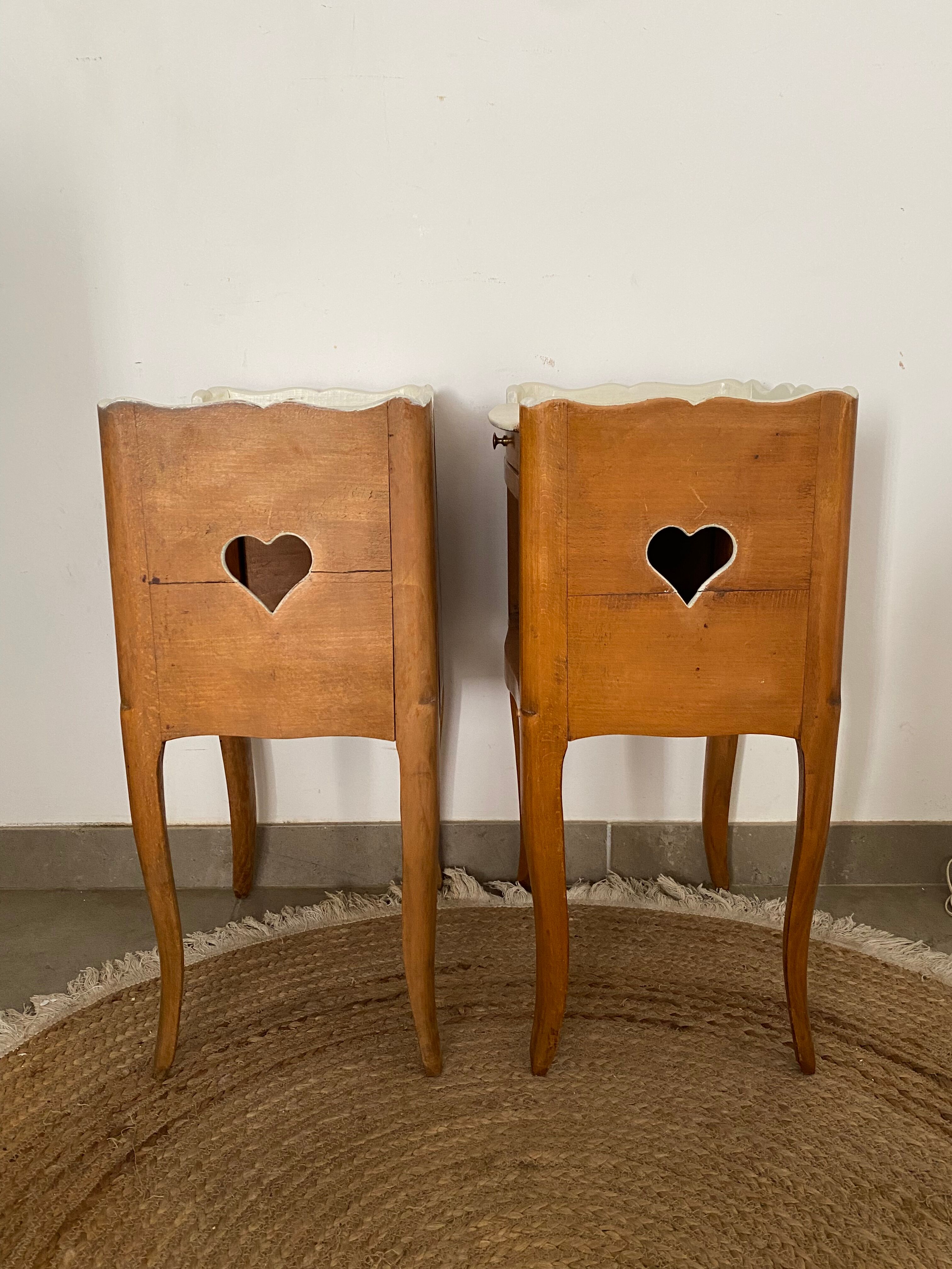 Pair of bedside table