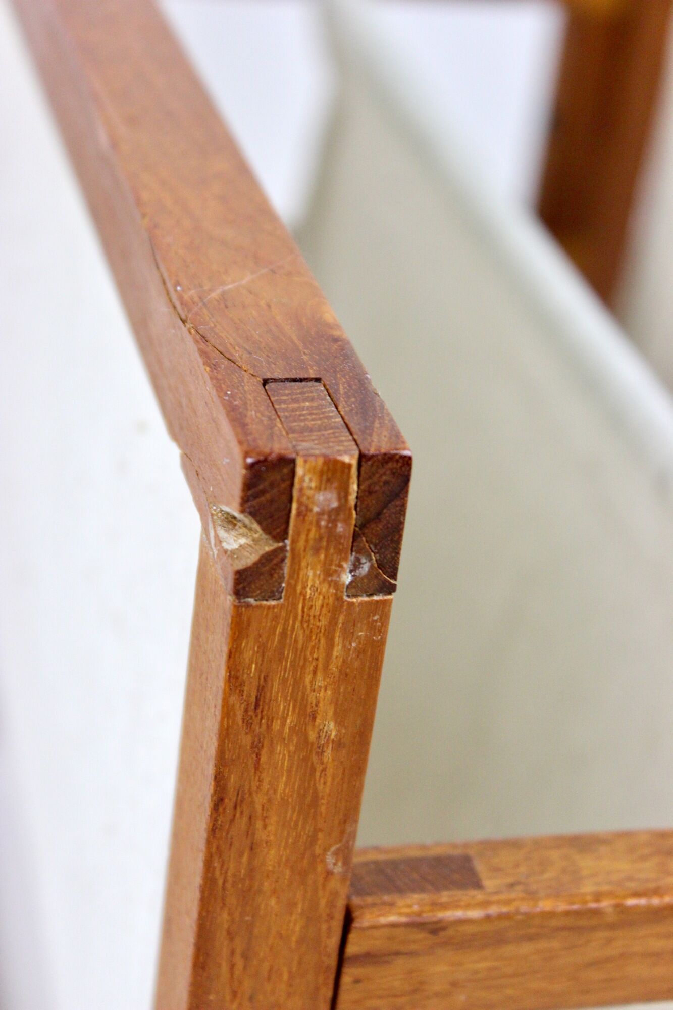 Magazine holder by Henning Wind-Hansen for Sika Møbler, magazine rack Danish Design