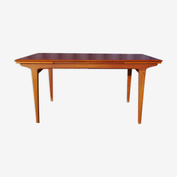 Table de repas scandinave en teck, années 60