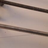 Silver metal knife holder