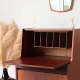 Vintage teak desk by Elliots of Newbury – 1960s design