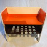 Modular bathroom shelf in plastic 70's
