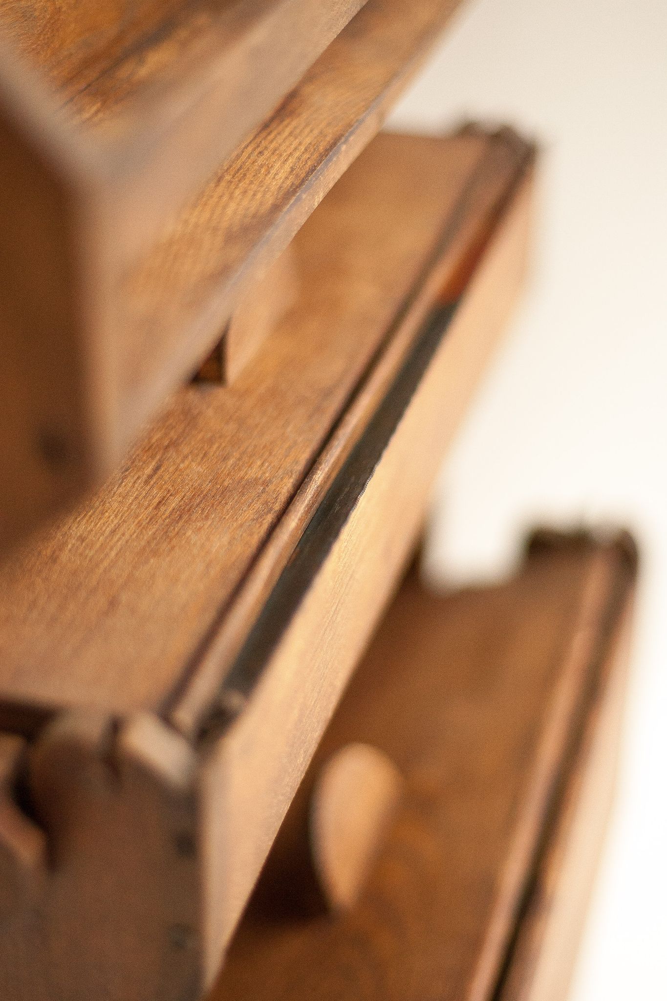 Vintage shelf in wood