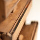 Vintage shelf in wood