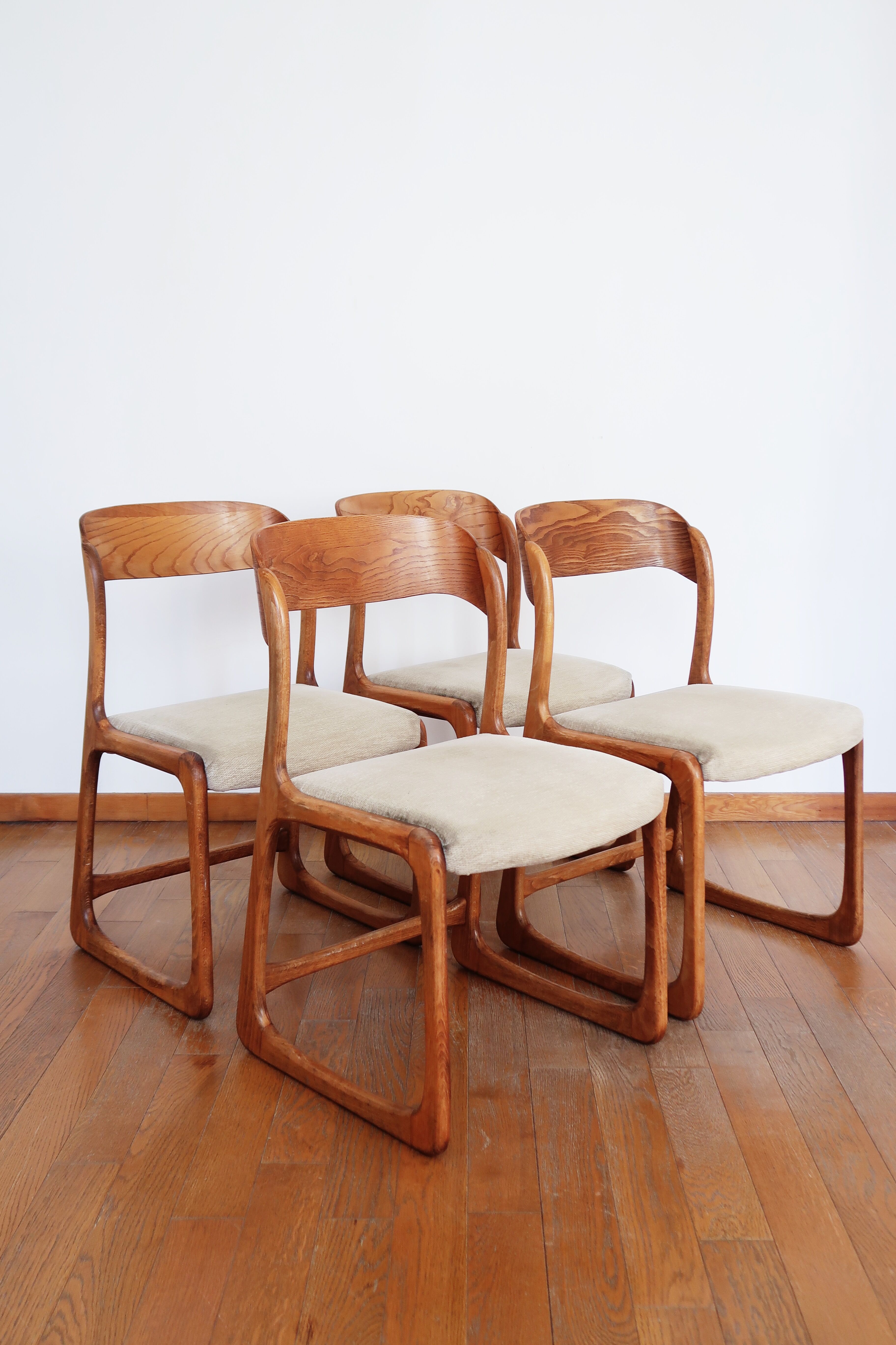 4 chairs "Sled" Baumann