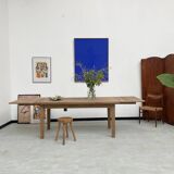 Oak farmhouse table 270 cm with extensions