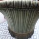 Fauteuil crapaud velours côtelé vert