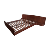 Vintage Scandinavian teak bed 1960