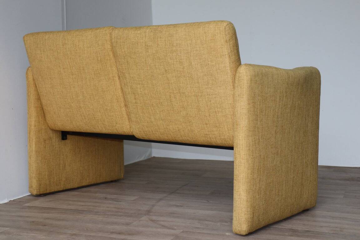 Vintage 2 seater fabric sofa, 1970