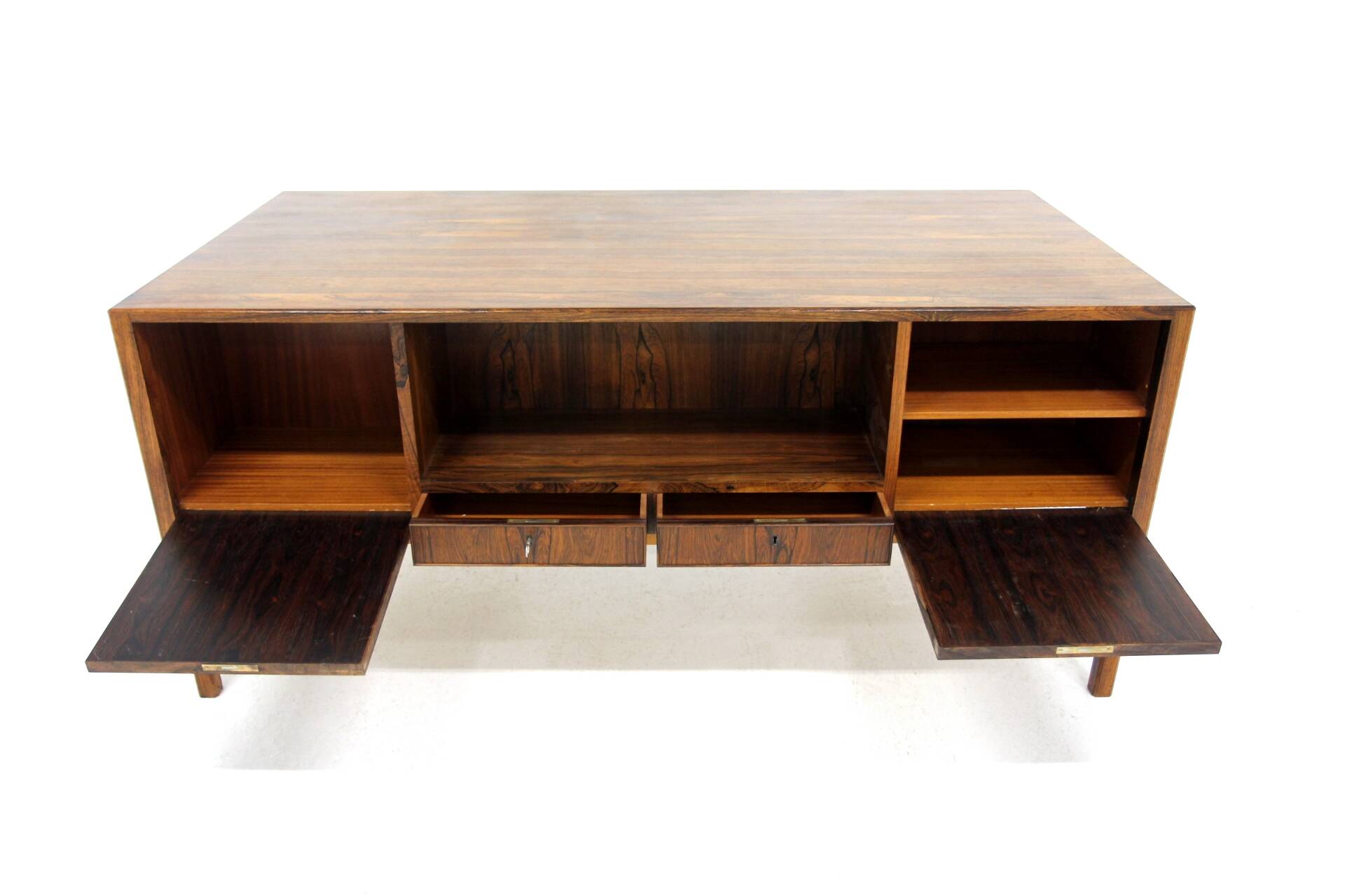 Scandinavian Rosewood Desk, Denmark, 1950