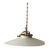 Opaline pendant light