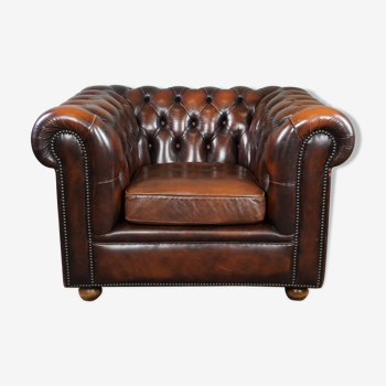 Fauteuil Chesterfield Cuir - Pièces d'occasion | Selency