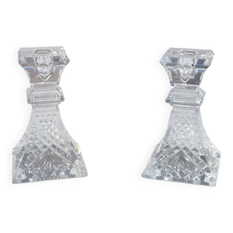 Pair of “waterford crystal” candle holders