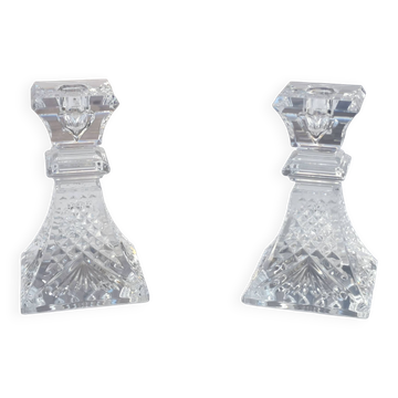 Pair of “waterford crystal” candle holders