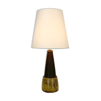 Vintage Scandinavian ceramic table lamp, Nils Kähler for HAK, Denmark, 1960