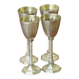 Set of 4 metal cups