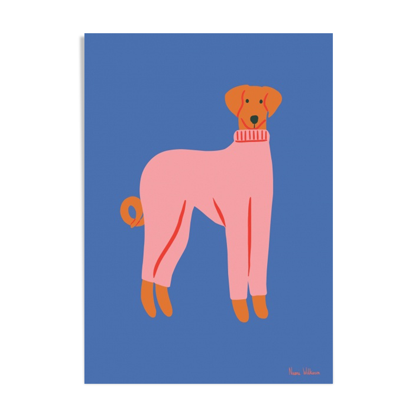 Poster kids Azawakh - A3