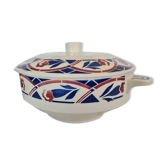 Soup or vegetable former "Setif" model of the French manufacture of Badonviller