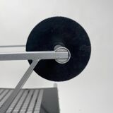 Model 601 Seconda Chairs in Metal attributed to Mario Botta, 1982, Set of 4